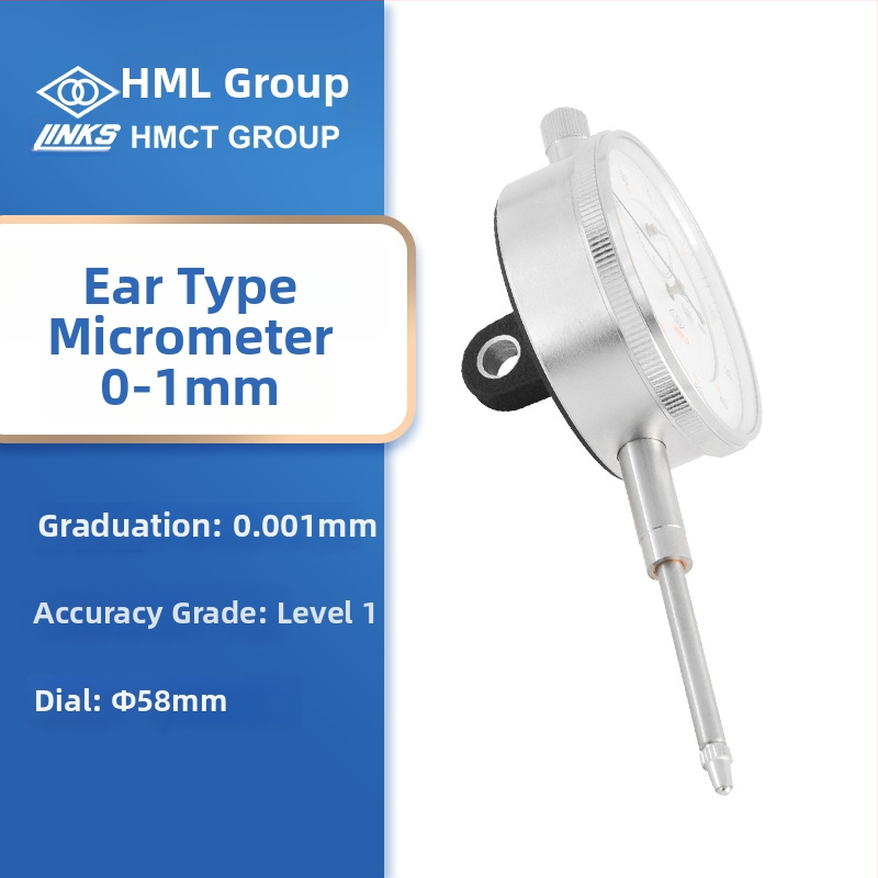 Dial indikátor s magnetickou základňou, odolný voči nárazom, rozsah 0-1-3-5-10-30-50, GB1219-2008, značka Ha Amount