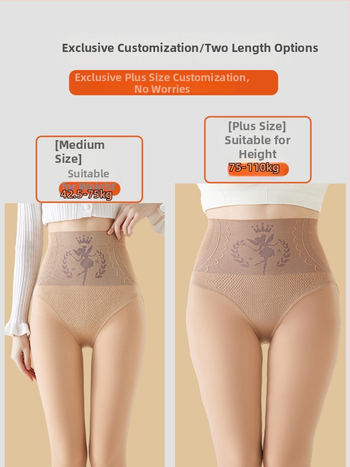 Колготки с подплатой от флис, висока талия, дебели, топли, нейлон-спандекс