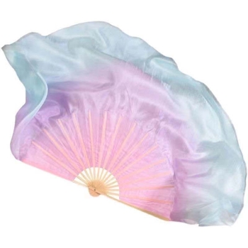 Yangko копринен танцов фен - дълъг фен за класически китайски танц, възрастни, лято 2021