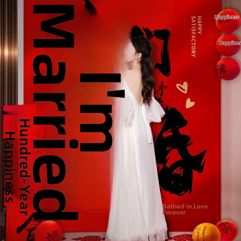 Сватбен фон от плат за фотосесия – Материал: плат, Опаковка: Opp bag, Сватбено килимче за церемония