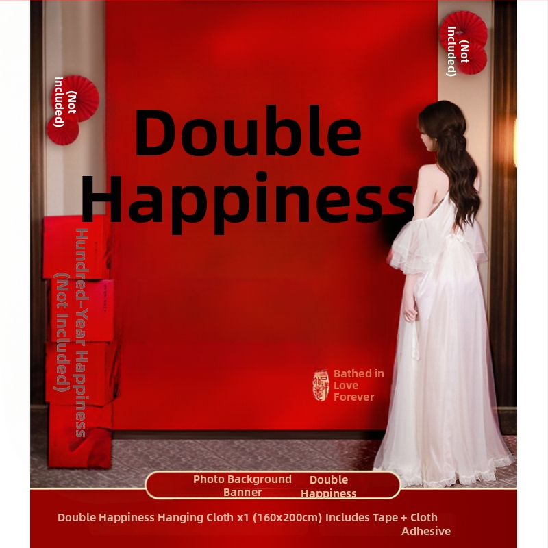 Сватбен фон от плат за фотосесия – Материал: плат, Опаковка: Opp bag, Сватбено килимче за церемония