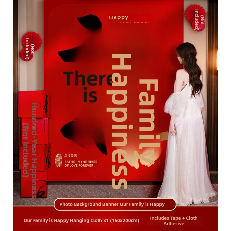 Сватбен фон от плат за фотосесия – Материал: плат, Опаковка: Opp bag, Сватбено килимче за церемония