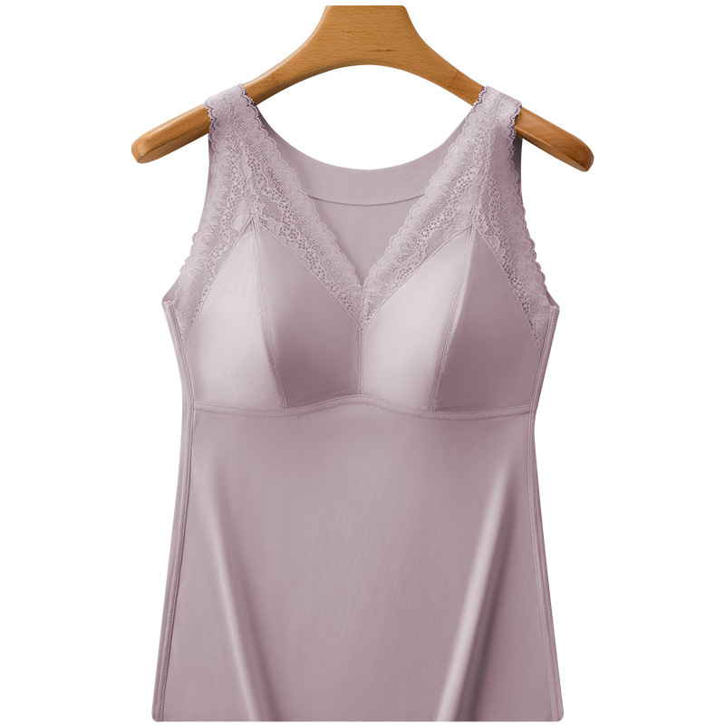 Moteriška nailono termovestė su V kaklu, įmontuotos krūties pagalvėlės ir įdaru, dviejų sluoksnių, anti-statininės, šildo