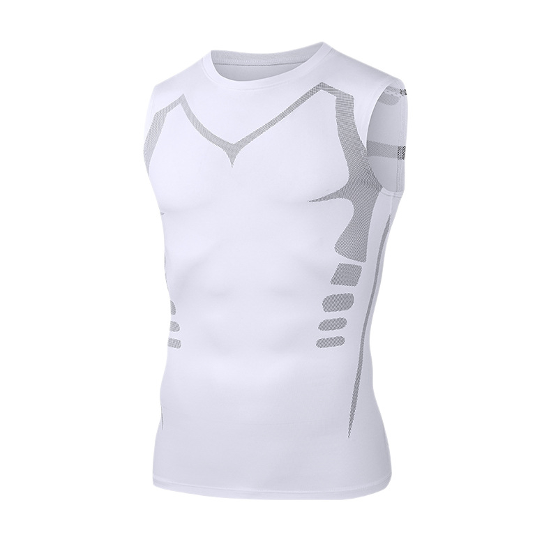 Ανδρικό καλοκαιρινό γιλέκο για τρέξιμο, διαπνέον ύφασμα Milk Silk, 95% πολυεστέρας