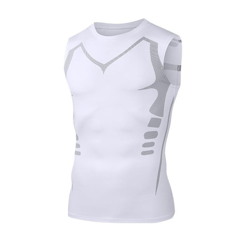 Ανδρικό καλοκαιρινό γιλέκο για τρέξιμο, διαπνέον ύφασμα Milk Silk, 95% πολυεστέρας