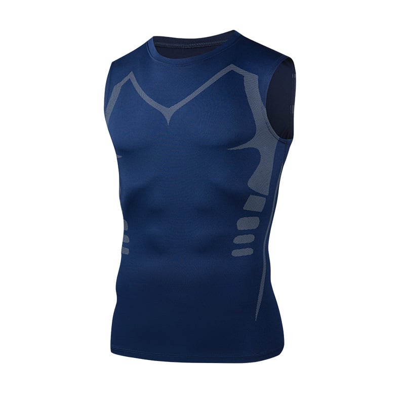 Ανδρικό καλοκαιρινό γιλέκο για τρέξιμο, διαπνέον ύφασμα Milk Silk, 95% πολυεστέρας