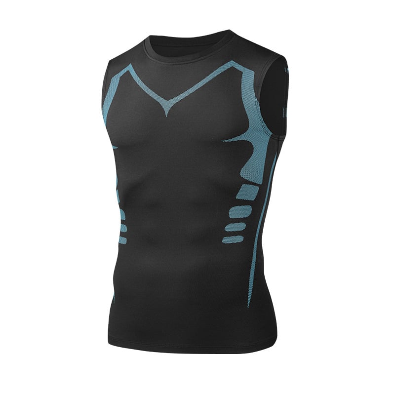 Ανδρικό καλοκαιρινό γιλέκο για τρέξιμο, διαπνέον ύφασμα Milk Silk, 95% πολυεστέρας