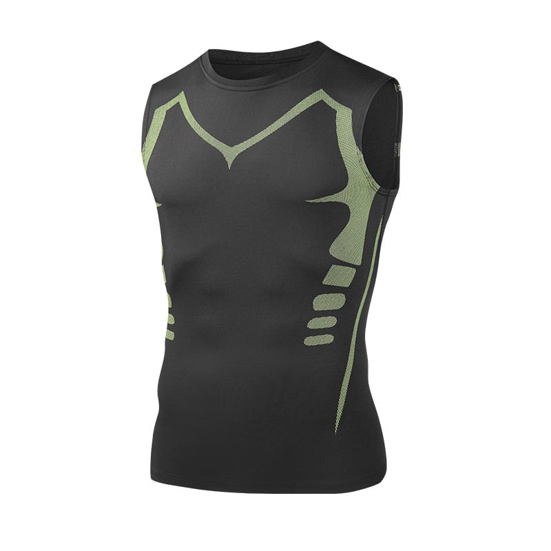 Ανδρικό καλοκαιρινό γιλέκο για τρέξιμο, διαπνέον ύφασμα Milk Silk, 95% πολυεστέρας