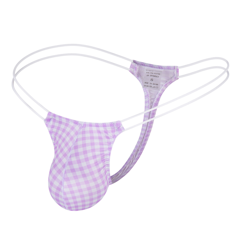 Ανδρικό στρινγκ εσώρουχο από πολυεστέρα, περιεκτικότητα πολυεστέρα 90–95%, συσκευασμένος σε σακούλα, κυκλοφόρησε το 2021