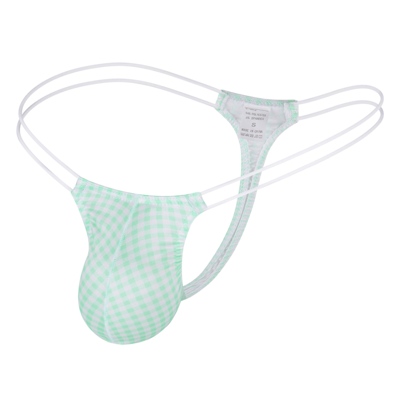 Ανδρικό στρινγκ εσώρουχο από πολυεστέρα, περιεκτικότητα πολυεστέρα 90–95%, συσκευασμένος σε σακούλα, κυκλοφόρησε το 2021