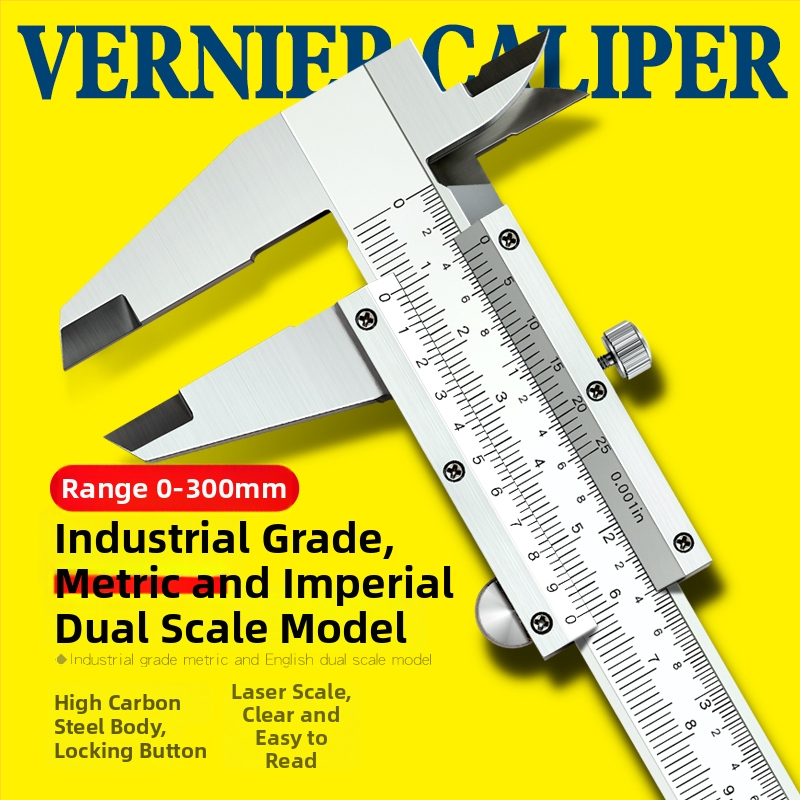 Цифров калипер от неръждаема стомана – индустриален клас, висока прецизност, цифров дисплей