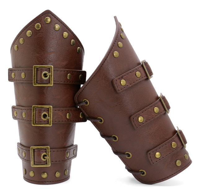 Srednjovjekovni vikinški renesansni pojas cosplay set s retro narukvicom za zglob i torbicom za struk, marka Other; za odrasle; zimsko izdanje 2024; spot goods