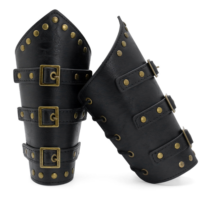 Srednjovjekovni vikinški renesansni pojas cosplay set s retro narukvicom za zglob i torbicom za struk, marka Other; za odrasle; zimsko izdanje 2024; spot goods