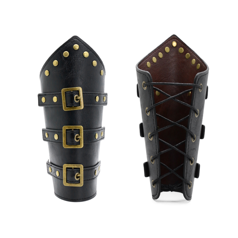 Srednjovjekovni vikinški renesansni pojas cosplay set s retro narukvicom za zglob i torbicom za struk, marka Other; za odrasle; zimsko izdanje 2024; spot goods