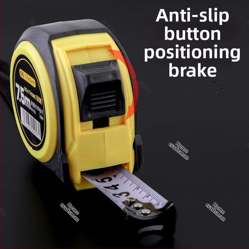 Home Craftsman Oceľová meracia páska, proti pádu, hrubšia a tvrdená čepeľ, nerezové puzdro, 12 ks v krabici