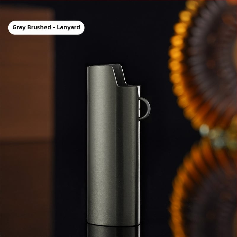 Метален корпус за запалка J6 с механизъм BLC, печат на лого, персонализирана обработка, частно етикетиране