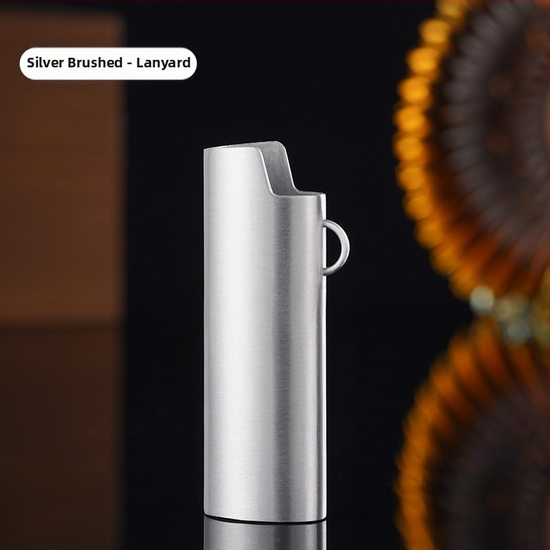 Метален корпус за запалка J6 с механизъм BLC, печат на лого, персонализирана обработка, частно етикетиране