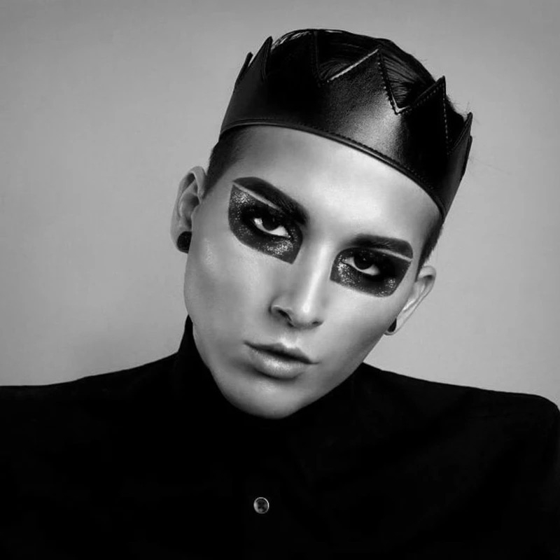 Srednjovjekovna princ kostim kruna - PU koža, Halloween maskerade, odrasli, jesen 2022