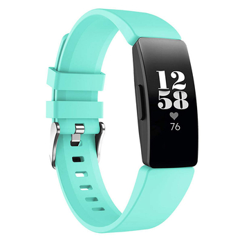 Brățară din silicon pentru Fitbit Inspire HR — Compatibilă cu modelul 6134021; Interfață specială personalizată; Dimensiune interfețe personalizabilă; Material silicon; Etichetare privată licențiată