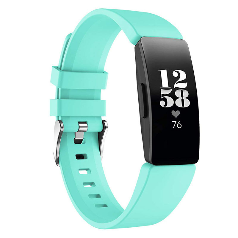 Brățară din silicon pentru Fitbit Inspire HR — Compatibilă cu modelul 6134021; Interfață specială personalizată; Dimensiune interfețe personalizabilă; Material silicon; Etichetare privată licențiată