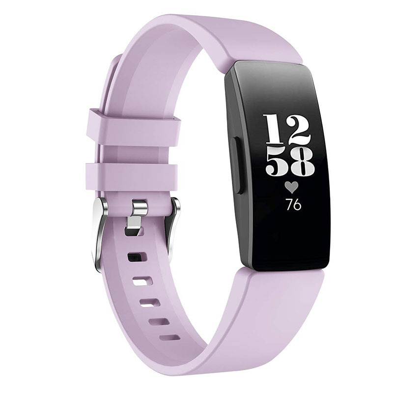 Brățară din silicon pentru Fitbit Inspire HR — Compatibilă cu modelul 6134021; Interfață specială personalizată; Dimensiune interfețe personalizabilă; Material silicon; Etichetare privată licențiată