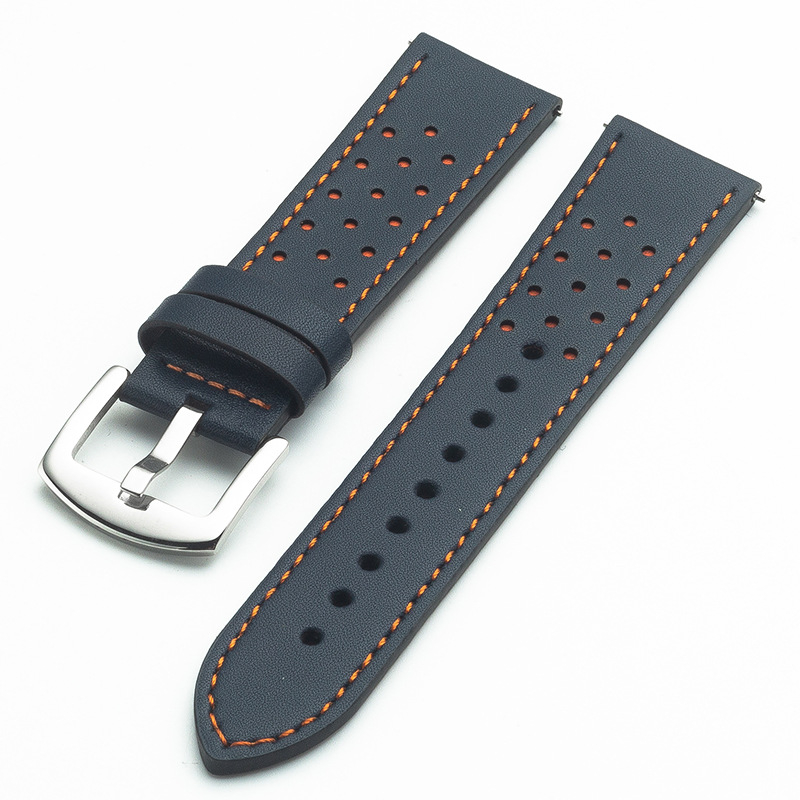 Λουράκι ρολογιού από μικροϊνές με τρύπες για Huawei Watch GT2 και Apple Watch – Στυλ βιντάζ, άνοιξη 2024