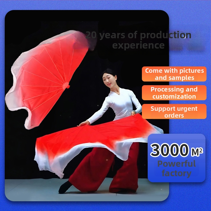 Bambusový tanečný fan v čínskeho štýle pre univerzálne použitie — Značka Can oem; Kategória: Fan; Materiál: Bambus; Štýl: Čínsky