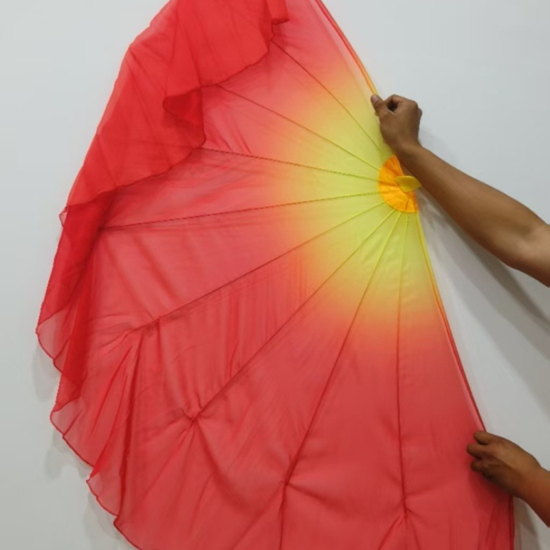 Fan de dans din bambus în stil chinezesc pentru reprezentații — Brand Can oem; Categorie: Fan; Material: Bambus; Stil: Chinezesc