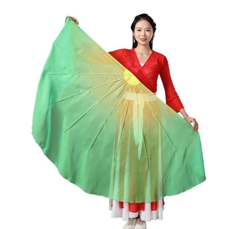 Fan de dans din bambus în stil chinezesc pentru reprezentații — Brand Can oem; Categorie: Fan; Material: Bambus; Stil: Chinezesc