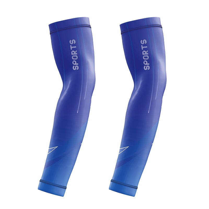 Vasaras saules aizsardzības rokas piedurknes – elpojošs Ice Silk maisījums ar poliesteru un spandeksu, piemērotas velosipēdu un motociklu braukšanai