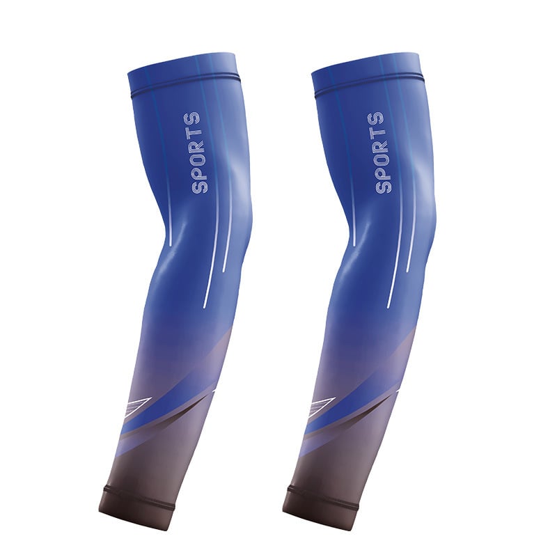 Vasaras saules aizsardzības rokas piedurknes – elpojošs Ice Silk maisījums ar poliesteru un spandeksu, piemērotas velosipēdu un motociklu braukšanai