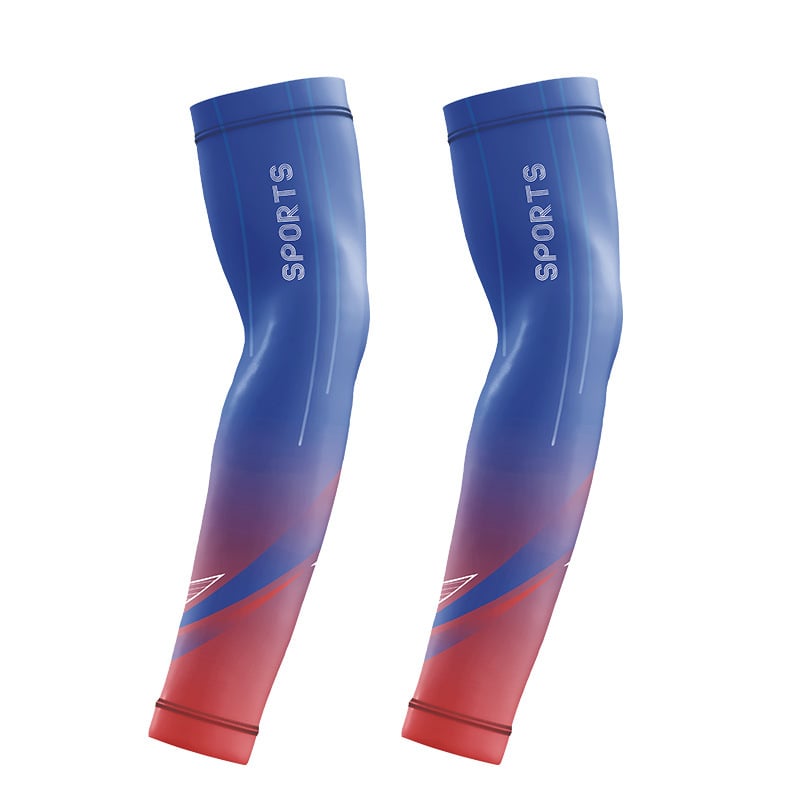 Vasaras saules aizsardzības rokas piedurknes – elpojošs Ice Silk maisījums ar poliesteru un spandeksu, piemērotas velosipēdu un motociklu braukšanai