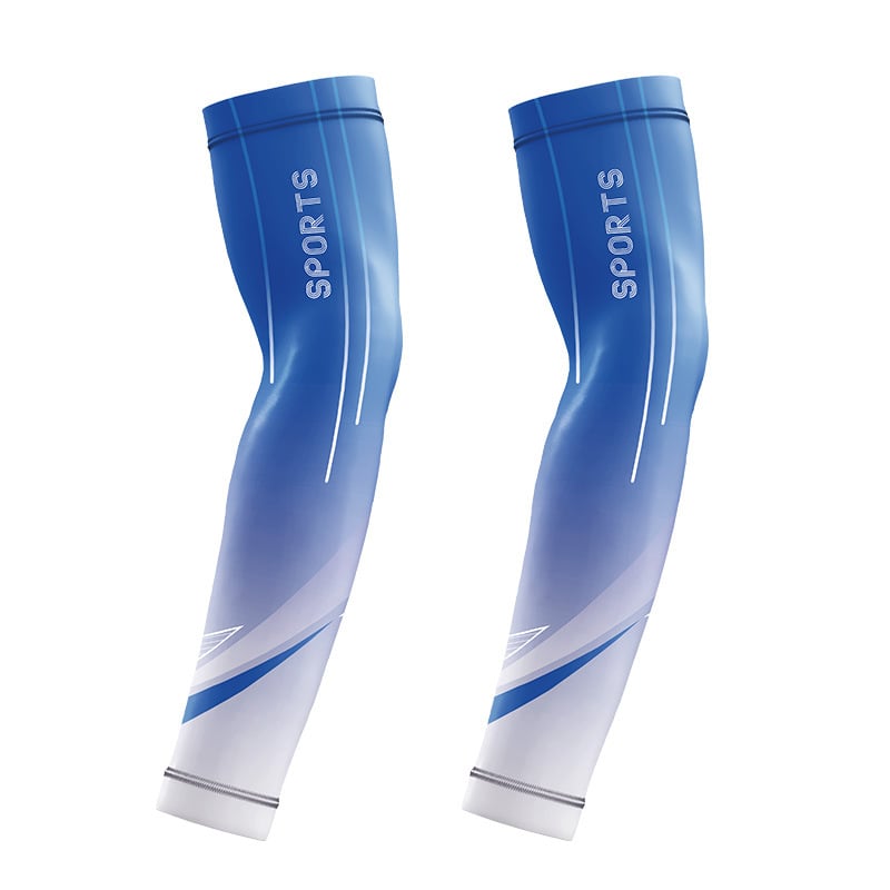 Vasaras saules aizsardzības rokas piedurknes – elpojošs Ice Silk maisījums ar poliesteru un spandeksu, piemērotas velosipēdu un motociklu braukšanai