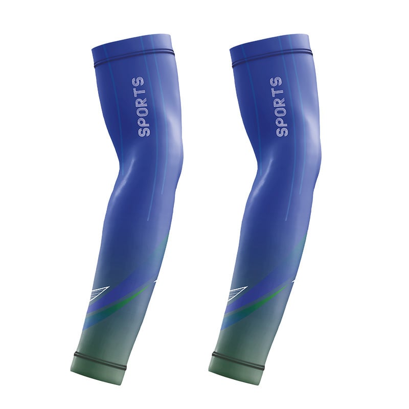 Vasaras saules aizsardzības rokas piedurknes – elpojošs Ice Silk maisījums ar poliesteru un spandeksu, piemērotas velosipēdu un motociklu braukšanai