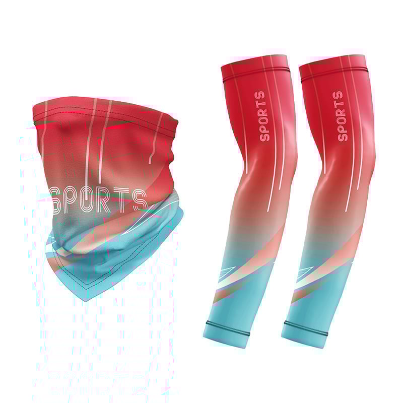 Vasaras saules aizsardzības rokas piedurknes – elpojošs Ice Silk maisījums ar poliesteru un spandeksu, piemērotas velosipēdu un motociklu braukšanai