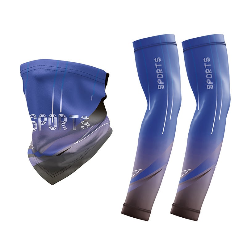 Vasaras saules aizsardzības rokas piedurknes – elpojošs Ice Silk maisījums ar poliesteru un spandeksu, piemērotas velosipēdu un motociklu braukšanai