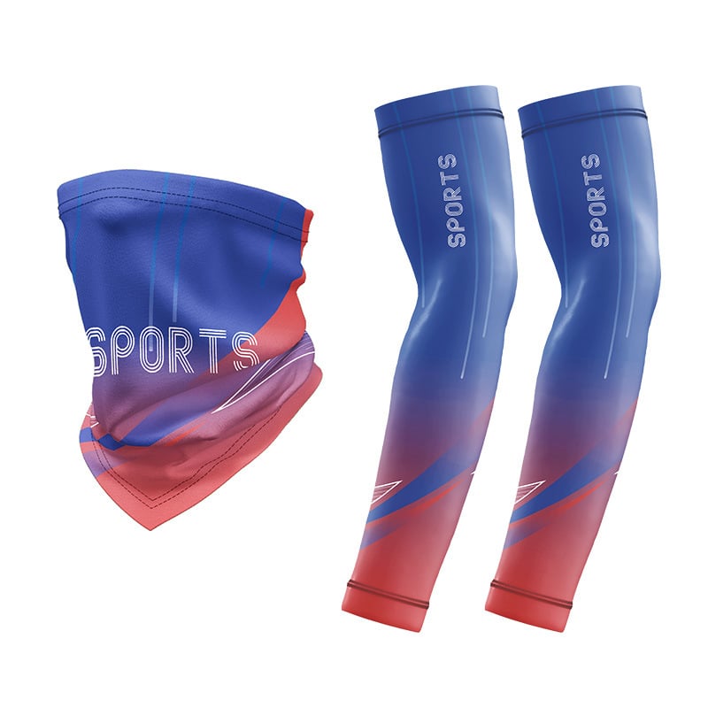 Vasaras saules aizsardzības rokas piedurknes – elpojošs Ice Silk maisījums ar poliesteru un spandeksu, piemērotas velosipēdu un motociklu braukšanai