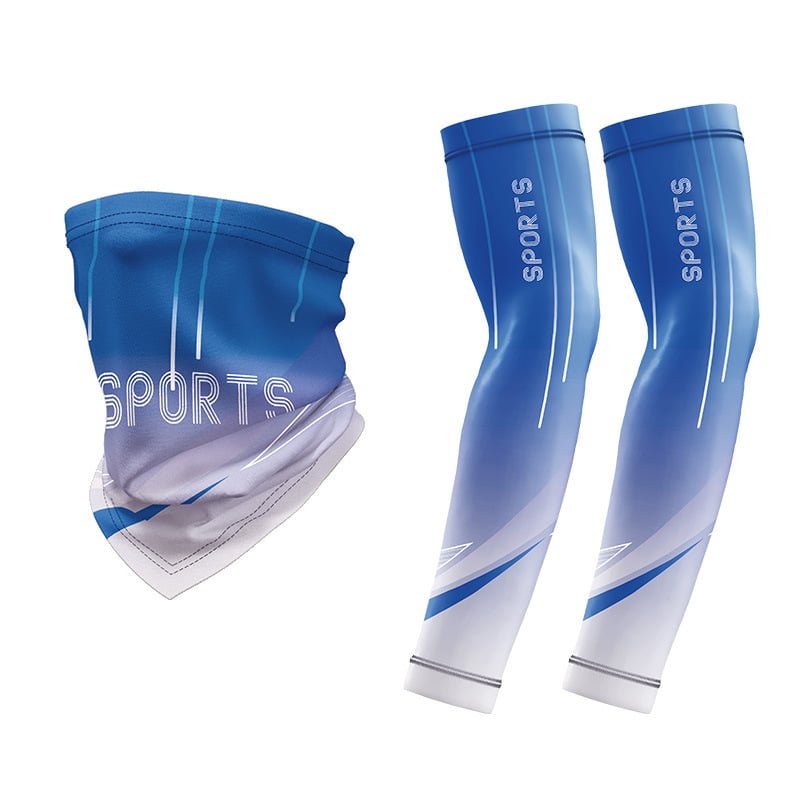 Vasaras saules aizsardzības rokas piedurknes – elpojošs Ice Silk maisījums ar poliesteru un spandeksu, piemērotas velosipēdu un motociklu braukšanai