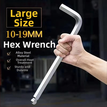 Sada imbusových kľúčov s vnútorným šesťhranom, L-tvarovaná guľová hlava