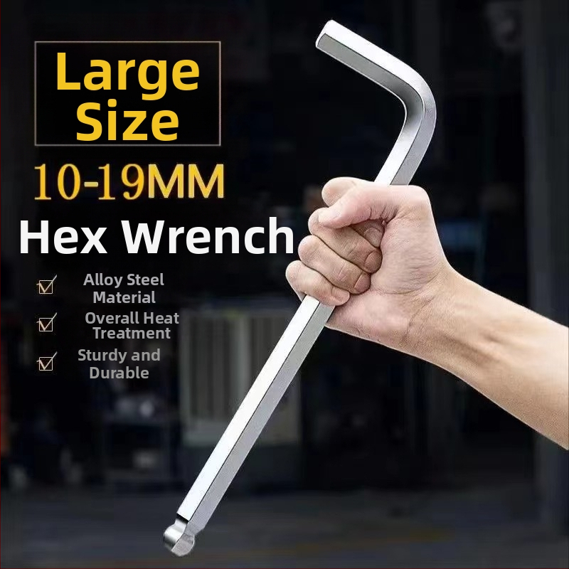 Sada imbusových kľúčov s vnútorným šesťhranom, L-tvarovaná guľová hlava