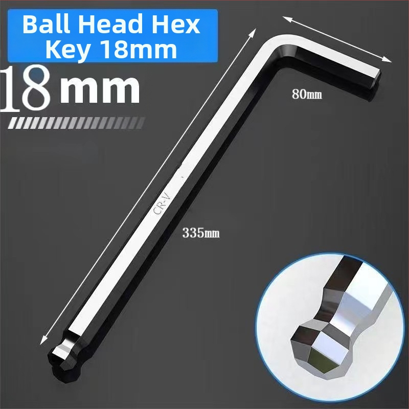 Sada imbusových kľúčov s vnútorným šesťhranom, L-tvarovaná guľová hlava