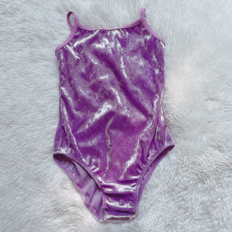 Body de dans pentru fete cu bretele – Gold Diamond Velvet, poliester, balet etno-latin, stil dulce, pentru copii 8+ ani