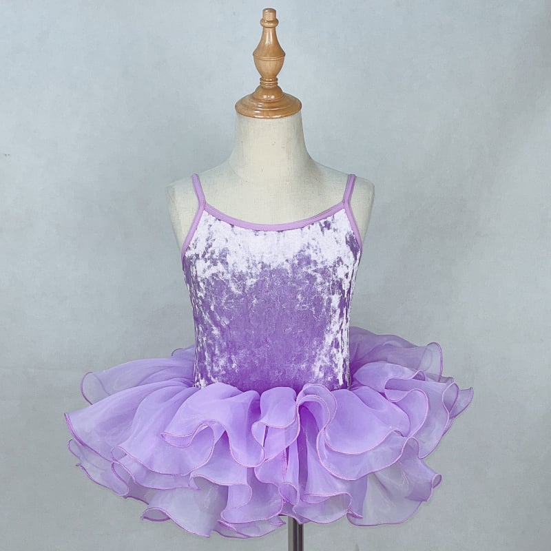 Body de dans pentru fete cu bretele – Gold Diamond Velvet, poliester, balet etno-latin, stil dulce, pentru copii 8+ ani