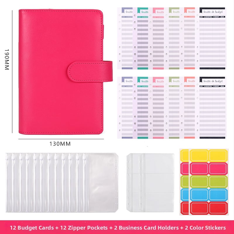 Макарон стил записник с разгъваеми листове и PU кожена подвързия, Dowling хартия, 80 г/м², 100–200 страници