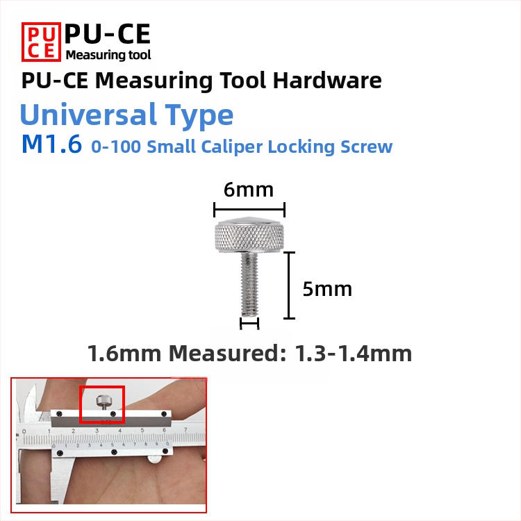 Sada upínacích skrutiek pre Vernier kaliper — zaisťovacie skrutky pre digitálny výškomer a hĺbkomer