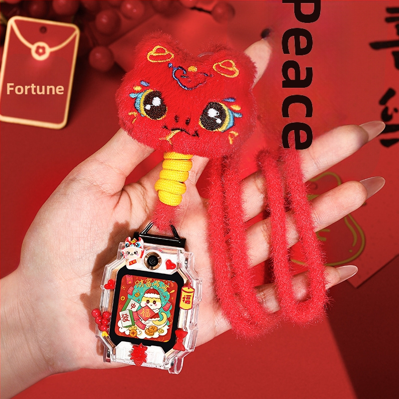 Bright Child Little Genius išmaniojo laikrodžio juostelė – plastikinė juosta, madingas stilius