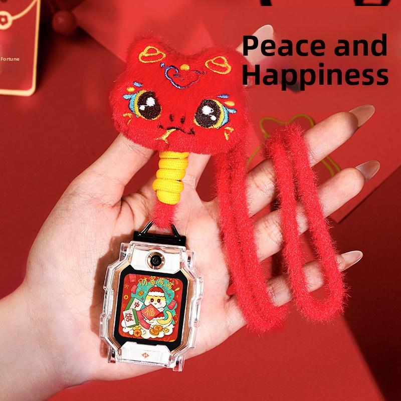 Bright Child Little Genius išmaniojo laikrodžio juostelė – plastikinė juosta, madingas stilius