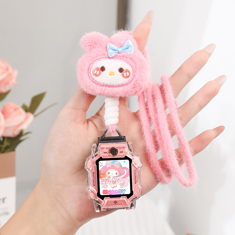 Bright Child Little Genius išmaniojo laikrodžio juostelė – plastikinė juosta, madingas stilius