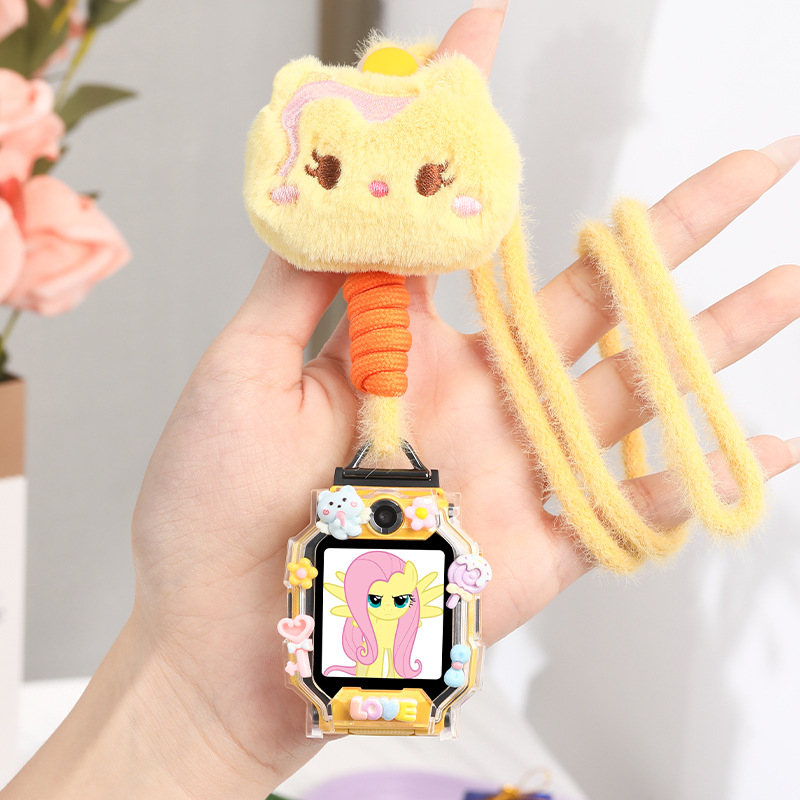 Bright Child Little Genius išmaniojo laikrodžio juostelė – plastikinė juosta, madingas stilius