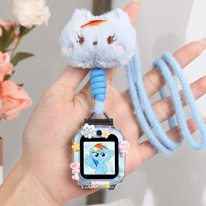 Bright Child Little Genius išmaniojo laikrodžio juostelė – plastikinė juosta, madingas stilius